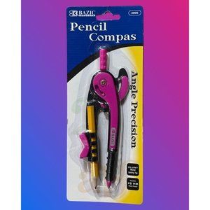 Bazic Pencil Compass - Pink